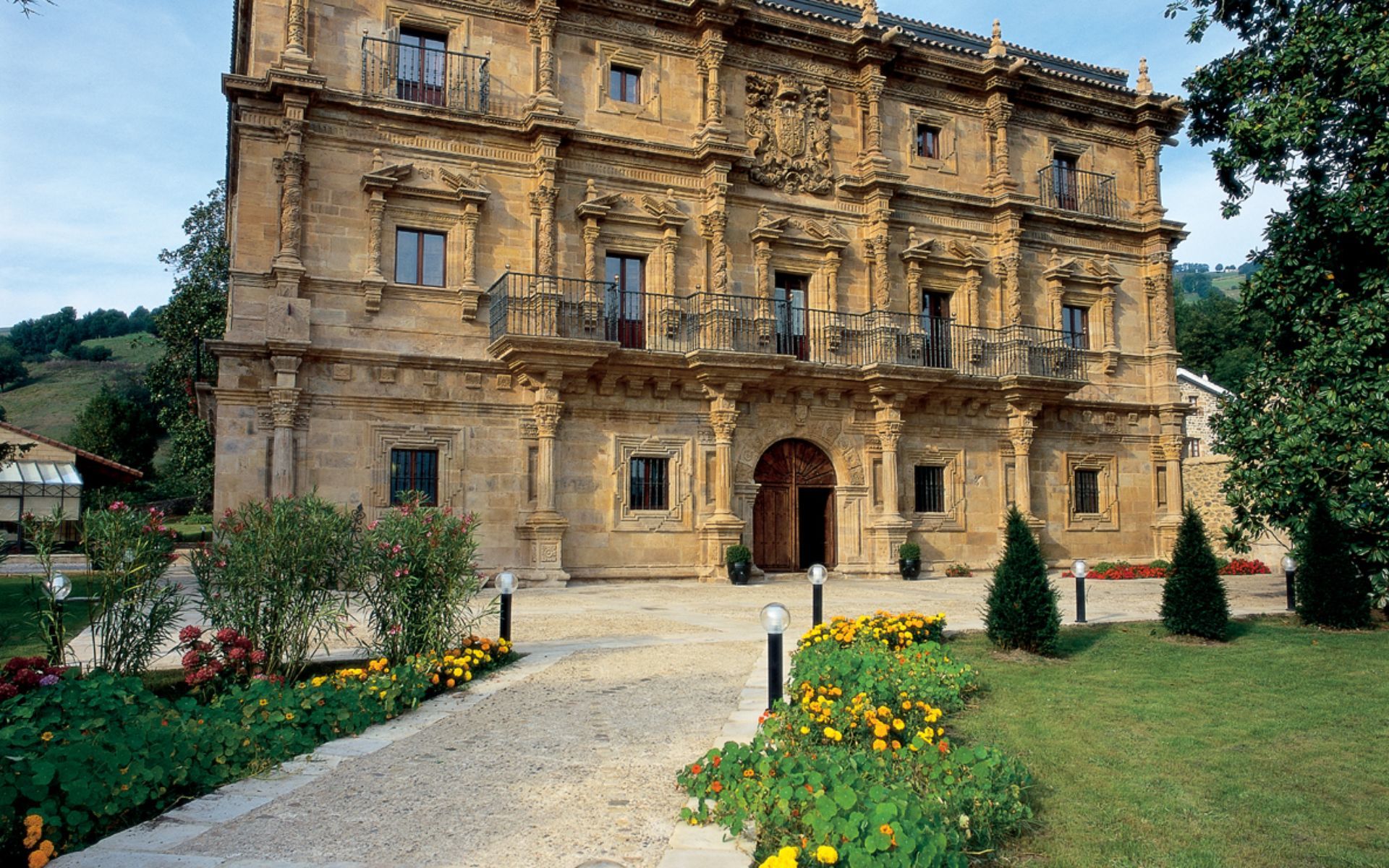 Abba Palacio De Sonanes Hotel Villacarriedo Buitenkant foto